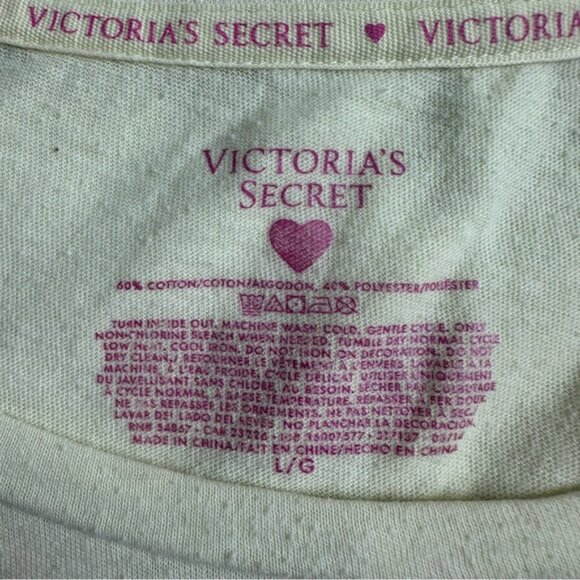 Victoria's Secret | Yellow "Summer Never Sleeps" Nightgown | Size Large - Picture 5 of 8